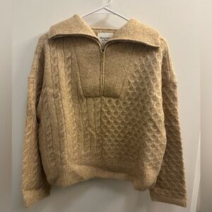 Abercrombie & Fitch Zip-Up Sweater